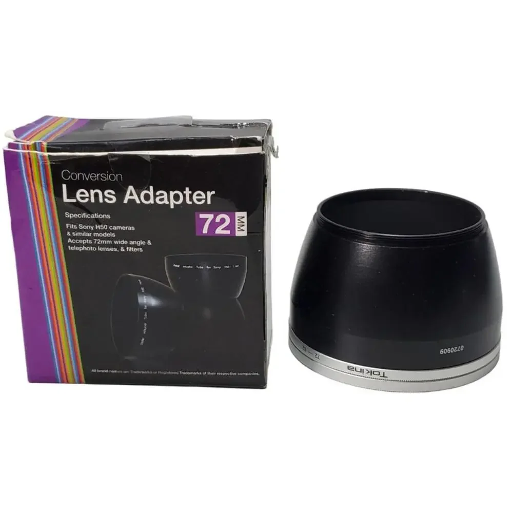 Vivitar Conversion Lens Adapter For Sony H50 Cameras